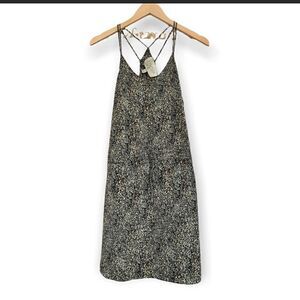 Revolve Rory Beca Leopard Print Cami Slip Dress